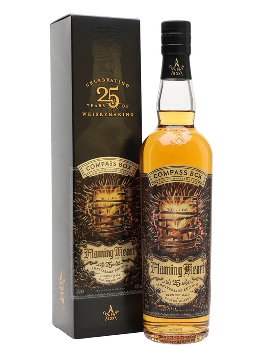 Compass Box Flaming Heart 25th Anniversary Edition Blended Whisky - Blended Review