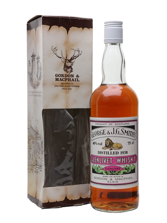 Glenlivet 1938 / Bot.1980s / Gordon & MacPhail Speyside Whisky - Speyside Review