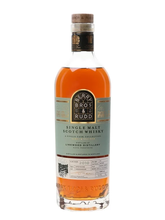 Linkwood 2010 / 14 Year Old / PX Finish / Cask #301242 / Berry Bros & Rudd Speyside Whisky - Speyside Review