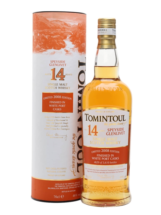 Tomintoul 2008 / 14 Year Old / White Port Casks Speyside Whisky - Single Malt Review