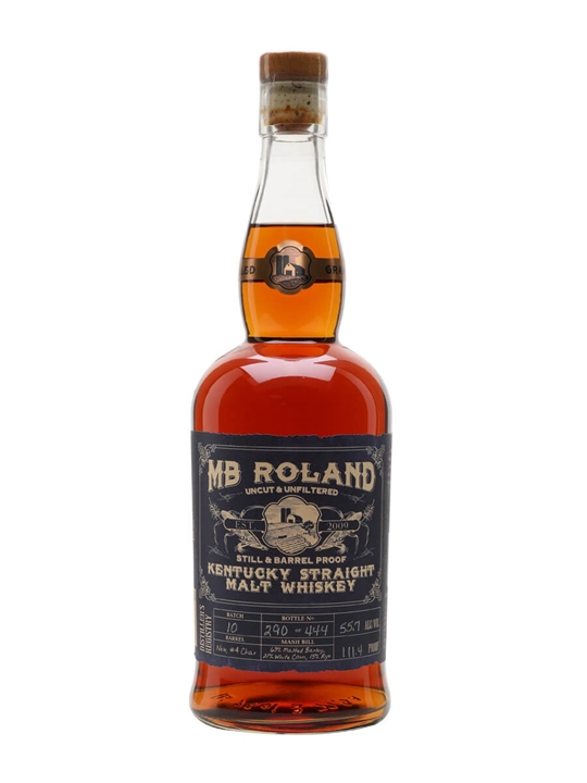 MB Roland Straight Malt Whiskey Kentucky Straight Wheat Whiskey - Bourbon Review