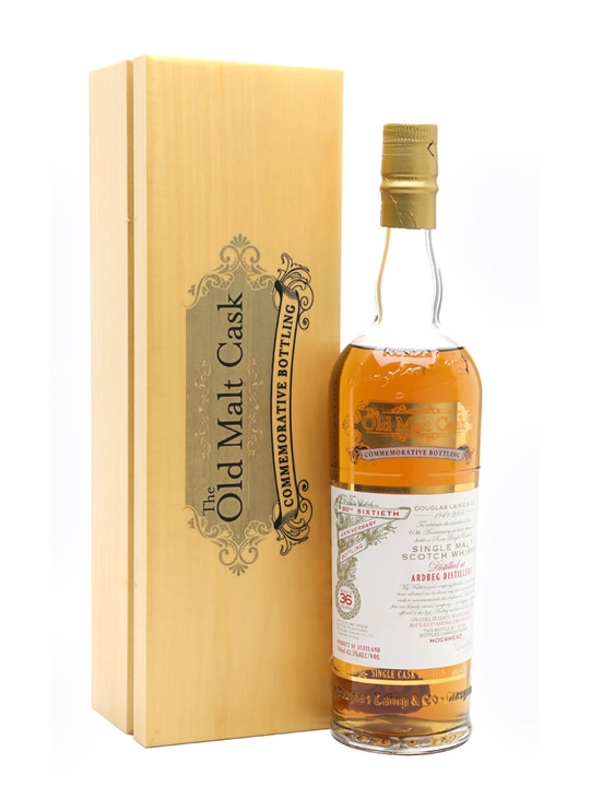 Ardbeg 36 Year Old / Douglas Laing 60th Anniversary / Old Malt Cask Islay Whisky - Islay Review