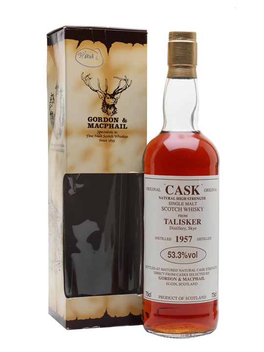 Talisker 1957 / Bot.1980s / Cask Strength / Gordon & MacPhail Island Whisky - Single Malt Review