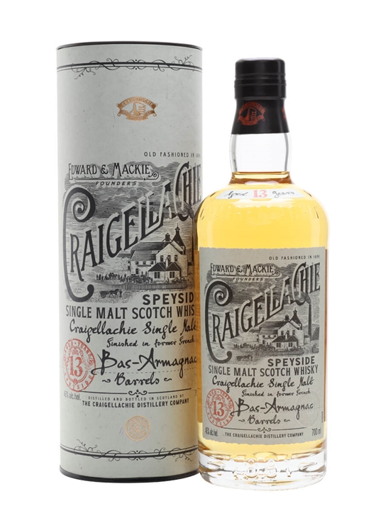 Craigellachie 13 Year Old / Armagnac Cask Finish Speyside Whisky - Single Malt Review