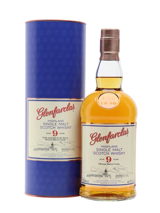 Glenfarclas 9 Year Old / Oloroso Sherry Casks Speyside Whisky - Single Malt Review