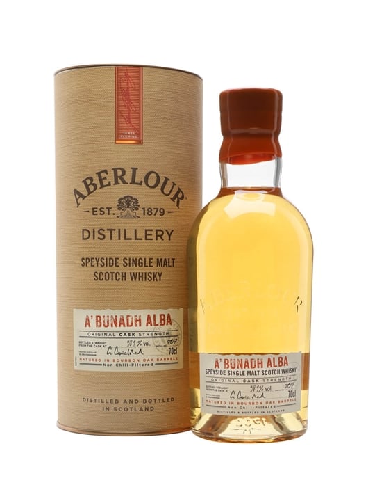 Aberlour A'bunadh Alba: 60% Cask Strength Bourbon-Only A'bunadh