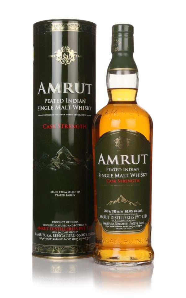 Amrut Peated Cask Strength: Bangalore Tropical Maturation Meets Scottish Peat - Indian Review