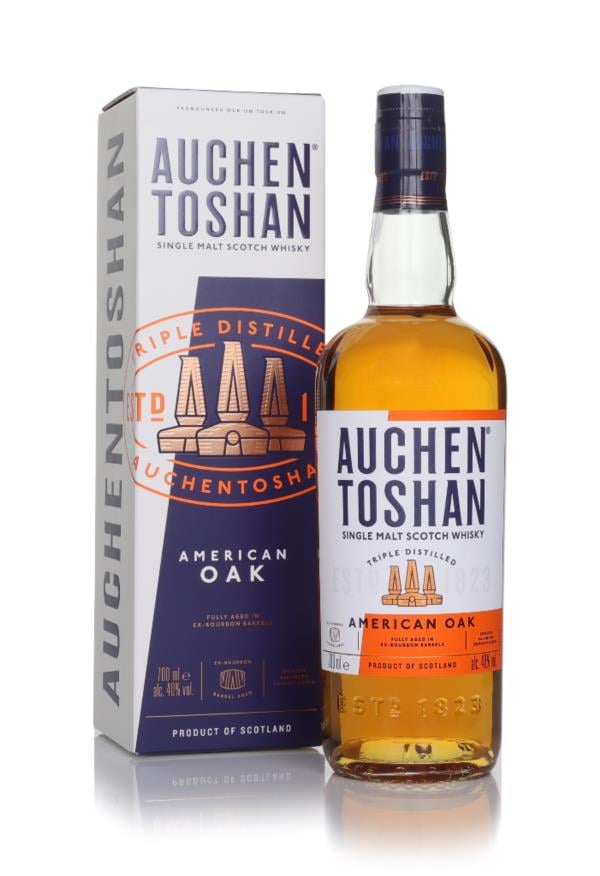 Auchentoshan American Oak: First-Fill Ex-Bourbon Triple-Distilled NAS