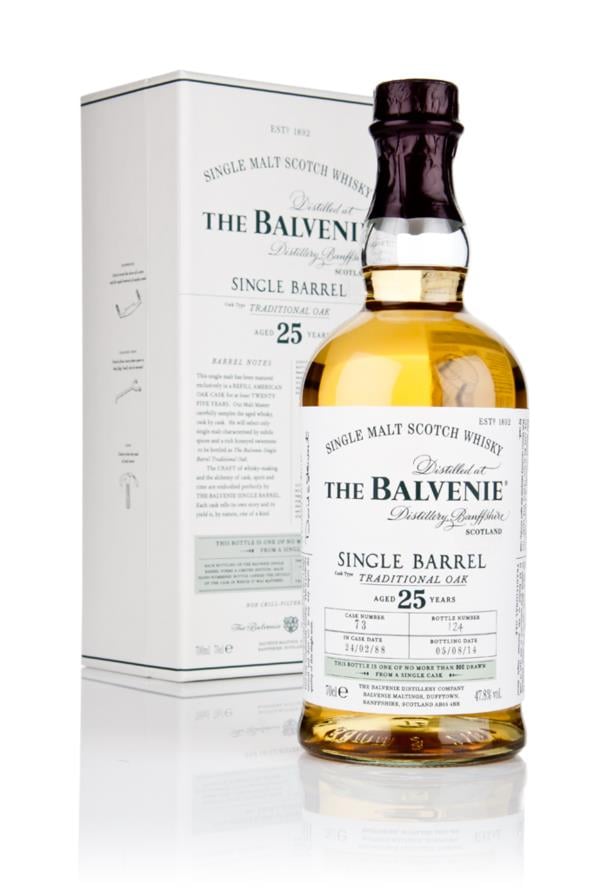 The Balvenie Single Barrel 25 Year Old Traditional Oak