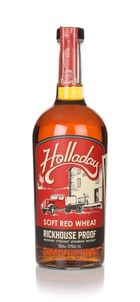 Ben Holladay Soft Red Wheat Bourbon Rickhouse Proof - Bourbon Review