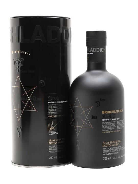Bruichladdich Black Art 11.1: 24-Year-Old Islay Mystery Vatted by Adam Hannett