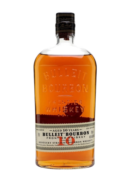 Bulleit 10 Year Old: Tom Bulleit's Frontier Recipe Aged — The High-Rye Bourbon with 28% Rye at 91.2 Proof