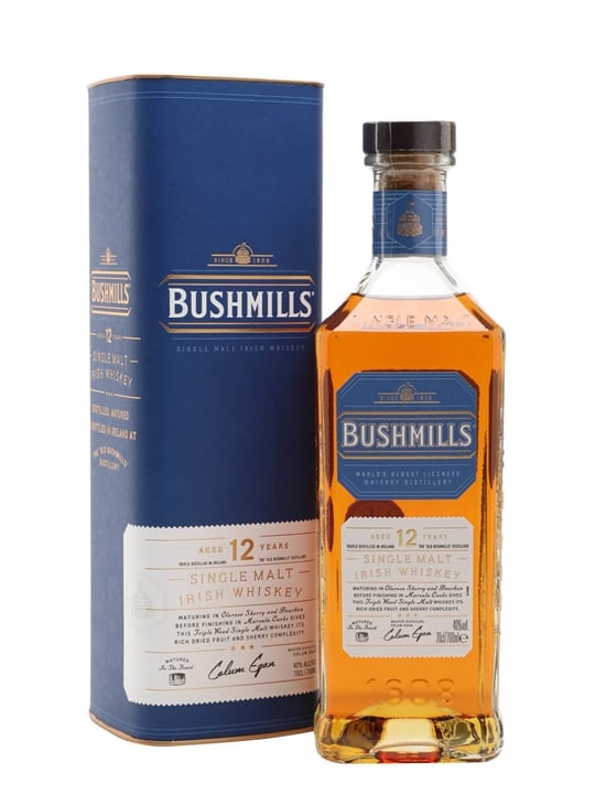 Bushmills 12 Year Old: Triple Cask with Marsala Finish — The New 2022 Core Range Addition from 1608