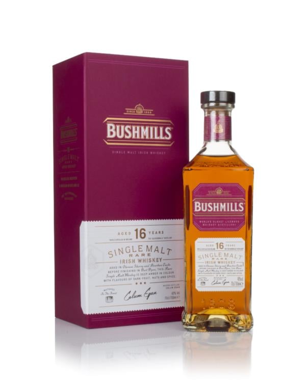 Bushmills 16: Triple-Distilled, Three-Cask Antrim Single Malt with Port Finish