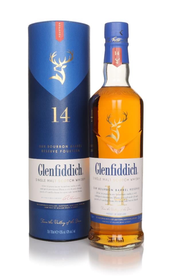 Glenfiddich 14 Year Old Bourbon Barrel Reserve: Bridging Scotch and Bourbon — Deep Charred Virgin American Oak - Scotch Review