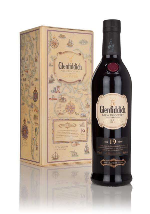 Glenfiddich 19 Year Old Age of Discovery Madeira: Henriques & Henriques Casks Honour 15th Century Explorers
