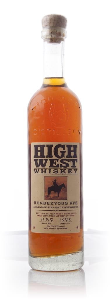 High West Rendezvous Rye: Park City's Blend of MGP and Barton Straight Ryes