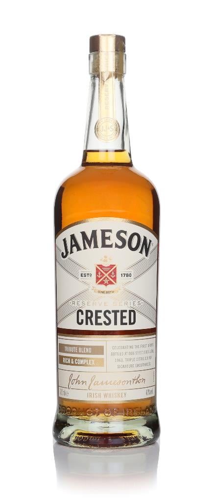 Jameson Crested: The Bartender's Jameson — 80% Single Pot Still, Sherry Cask, First Bottled at Bow Street 1963