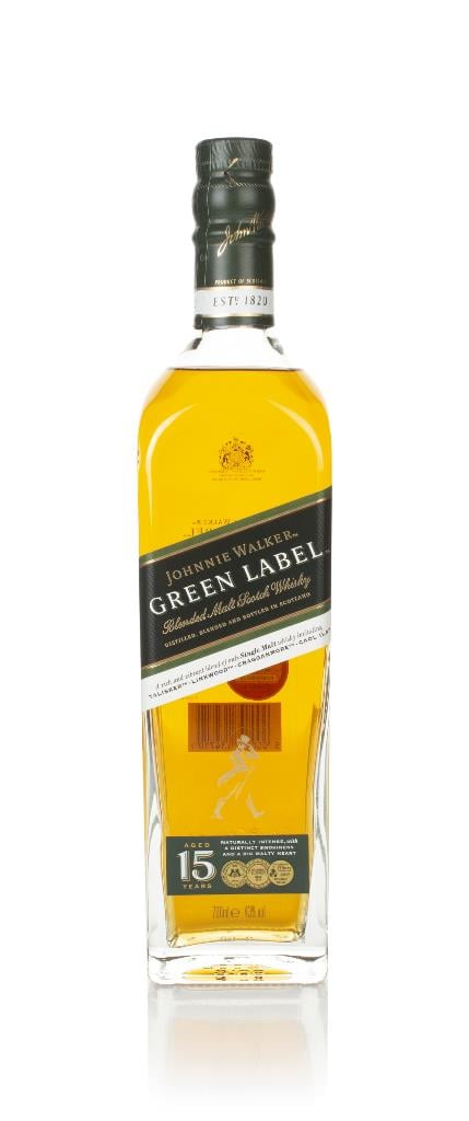 Johnnie Walker Green Label 15: The Cult Blended Malt — Discontinued, Demanded Back, Talisker+Caol Ila+Cragganmore+Linkwood