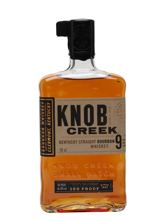 Knob Creek 9 Year Old Small Batch: Jim Beam's Premium Collection — 100 Proof of Kentucky Oak and Caramel