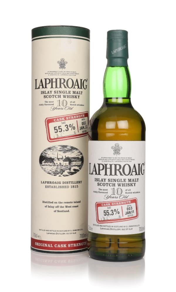 Laphroaig 10 Year Old Cask Strength Batch 18