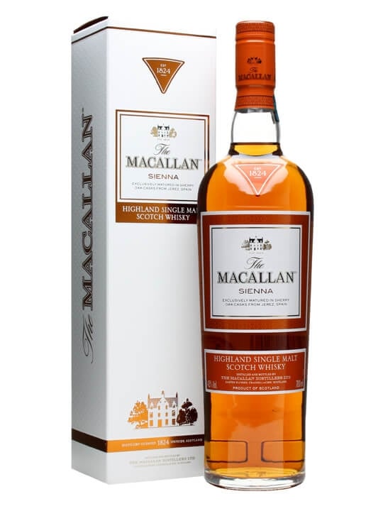 Macallan Sienna: Deeper 1824 Series First-Fill Sherry Oak Step-Up