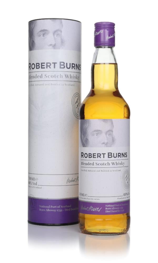 Robert Burns Blended Scotch: The Bard's Budget Blend — High Arran Malt Proportion with Peaty Hints