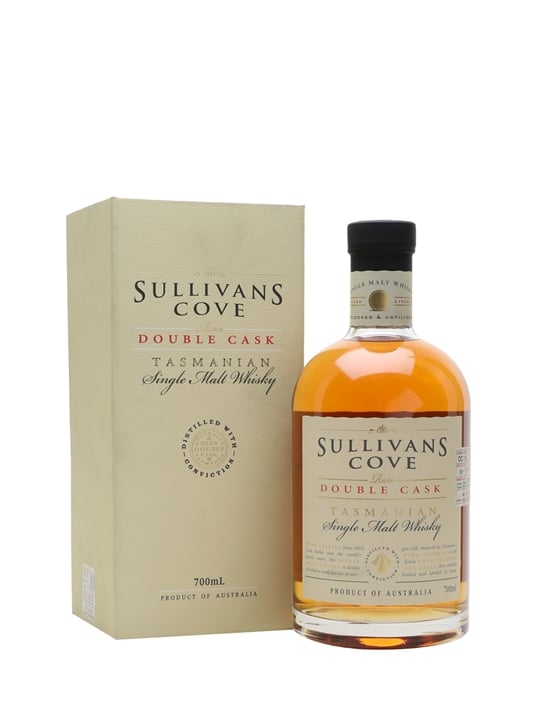 Sullivans Cove Double Cask: Cambridge Tasmanian Bourbon + French Oak Marriage - World Review