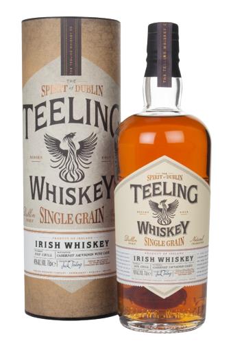 Teeling Single Grain: World's Best Single Grain 2014 — Cabernet Sauvignon Wine Cask Aged at 46%