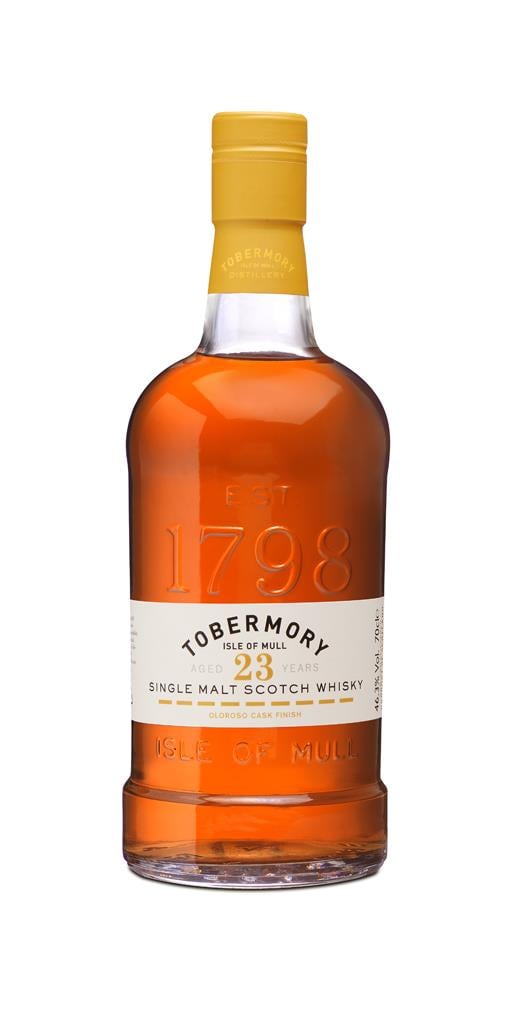 Tobermory 23 Year Old Oloroso Cask Finish: Hebridean Series Expression 1 — Mull's Aged Sherry at 46.3%