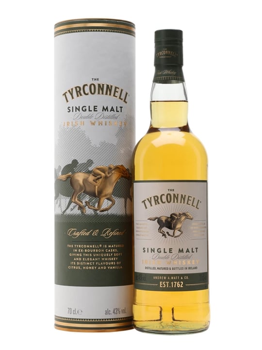 Tyrconnell Single Malt: Named After the 100/1 Racehorse — Double Distilled Irish from the Cooley Peninsula