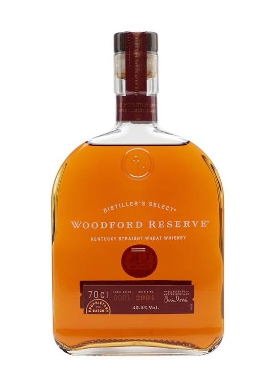 Woodford Reserve Wheat Whiskey: The Fourth Grain — 52% Wheat Mashbill, Soft and Creamy Kentucky Style