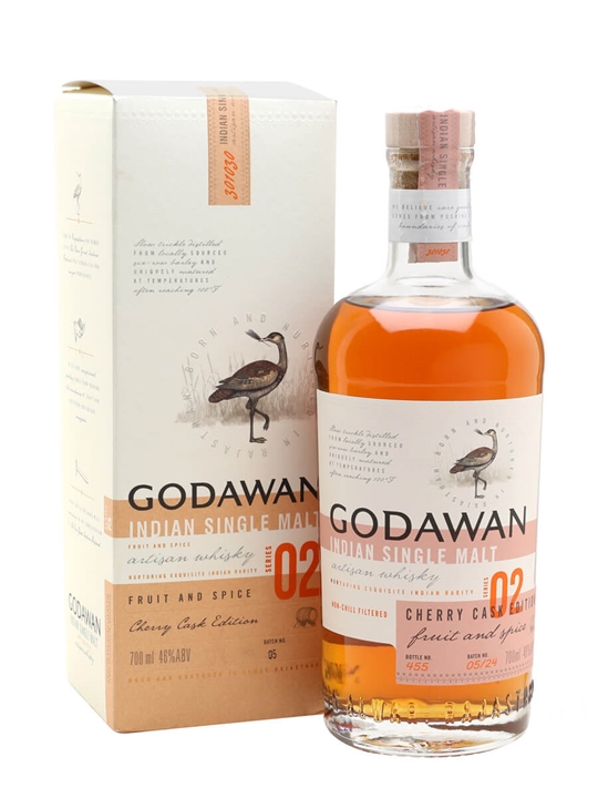 Godawan Series 02 Fruit and Spice / Cherry Wood Cask Indian Whisky - Single Malt Review