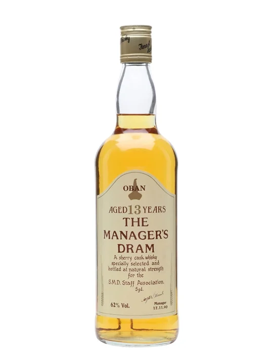 Oban 13 Year Old / Bot.1990 / Manager's Dram / Sherry Cask Highland Whisky - Highland Review