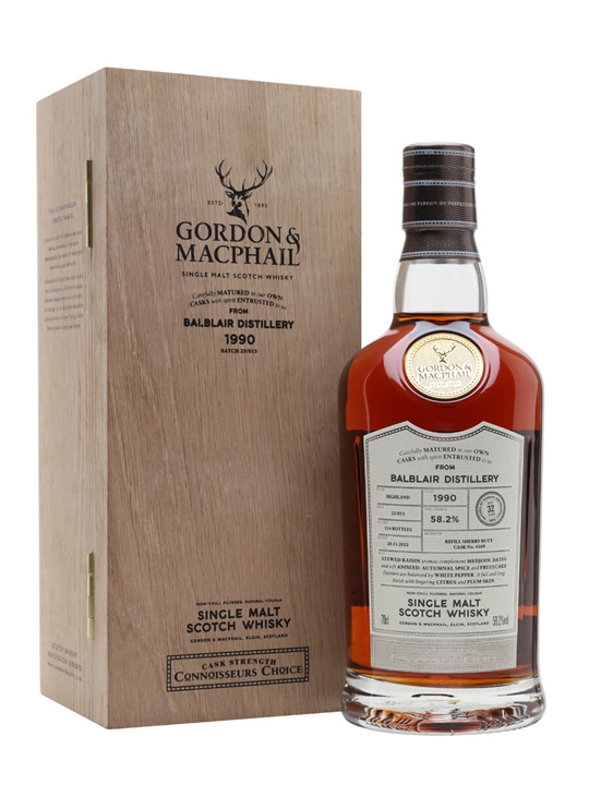 Balblair 1990 / 32 Year Old / Connoisseurs Choice Highland Whisky - Highland Review