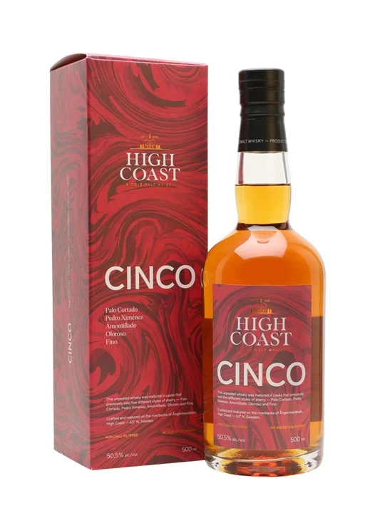 High Coast Cinco Whisky Swedish Single Malt Whisky - Single Malt Review